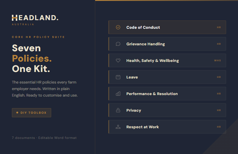 Core HR Policy Suite